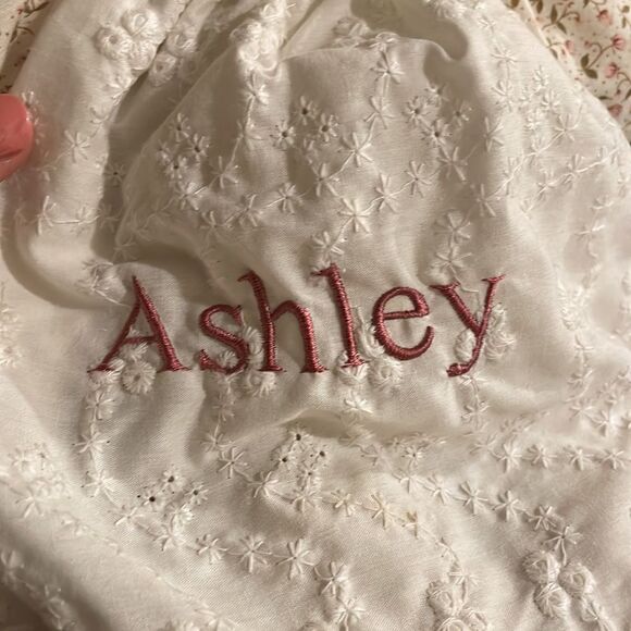 Cyndy’s Bears Personalized Teddy Bear “Ashley” Excellent Condition 13” long Girl - Picture 5 of 6